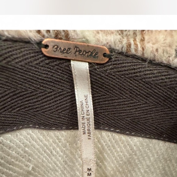 Free People Multicolor Fuzzy Cardigan - Picture 5 of 7